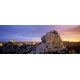 Un rocher des Beaux de Provence en panoramique