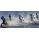 Panoramique de chevaux_dans_l_eau