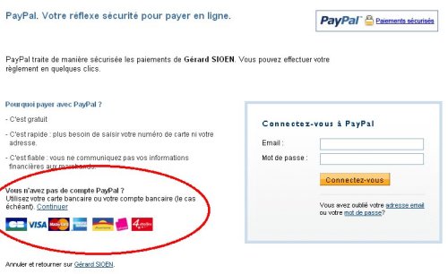 Achat Paypal